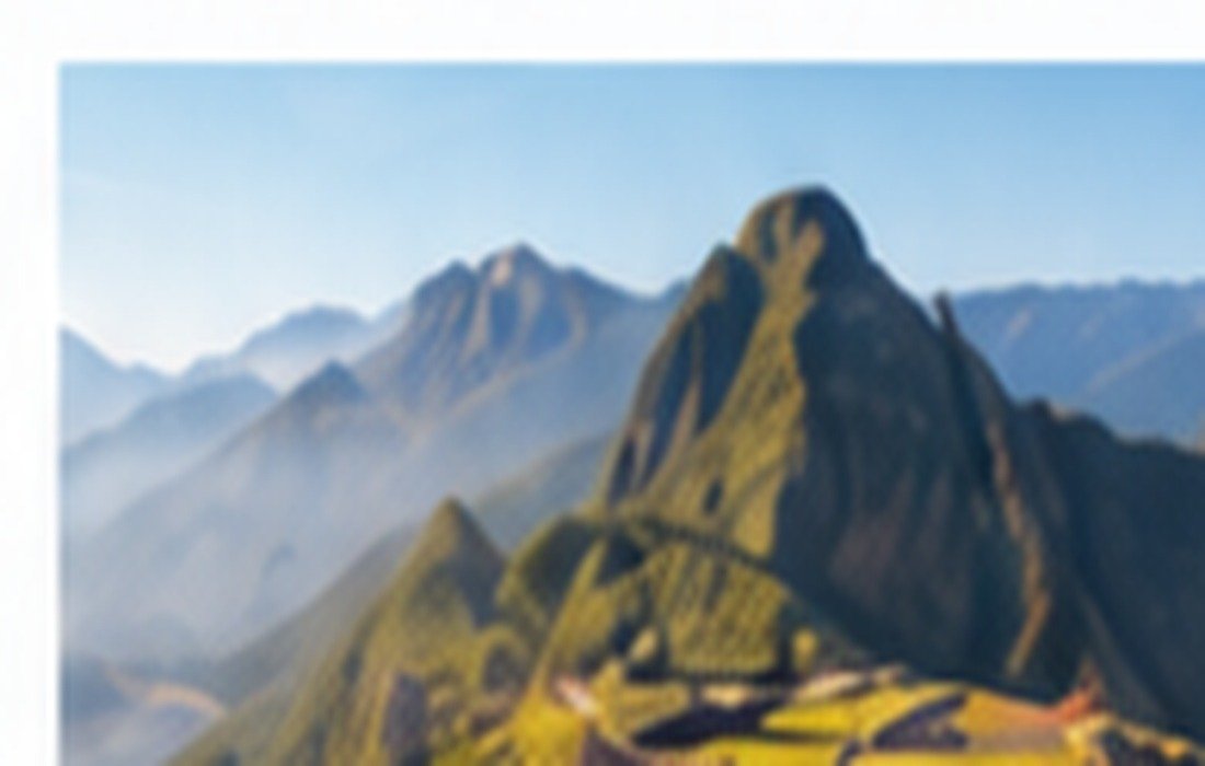 Ciudadela de Machu Picchu en Perú